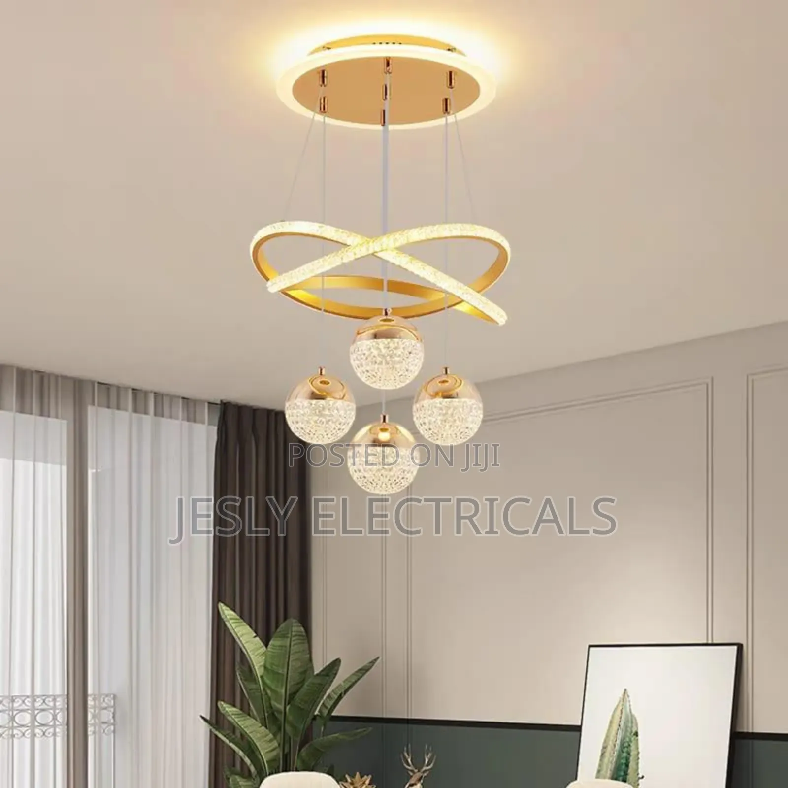 Led Modern 6 in 1 Chandelier