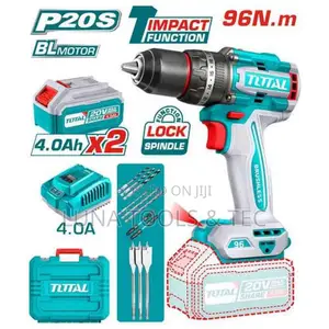 Total Tidli20968 Brushless Cordless Impact Drill 96nm