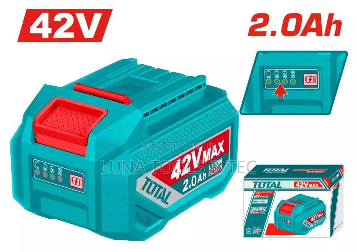 Total Tfbli42201 Lithium-Ion Battery Pack Voltage: 42v 2.0ah