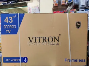 Vitron 43” Smart Android Frameless Bt