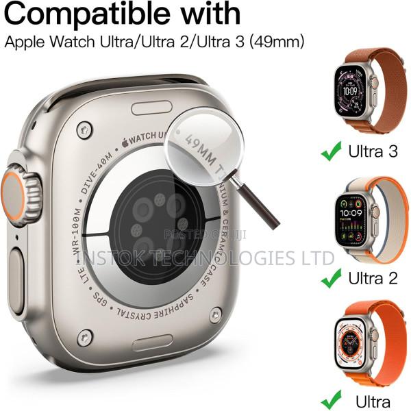 Apple Watch Ultra 3/2/1 49mm Glass Screen Protector 3-Pack - thumbnail 3