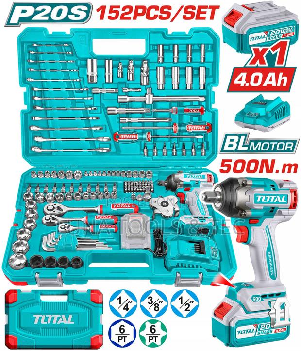 Quality Total Thkthp31522 152 PCS Cordless Impact Wrench Toolsset