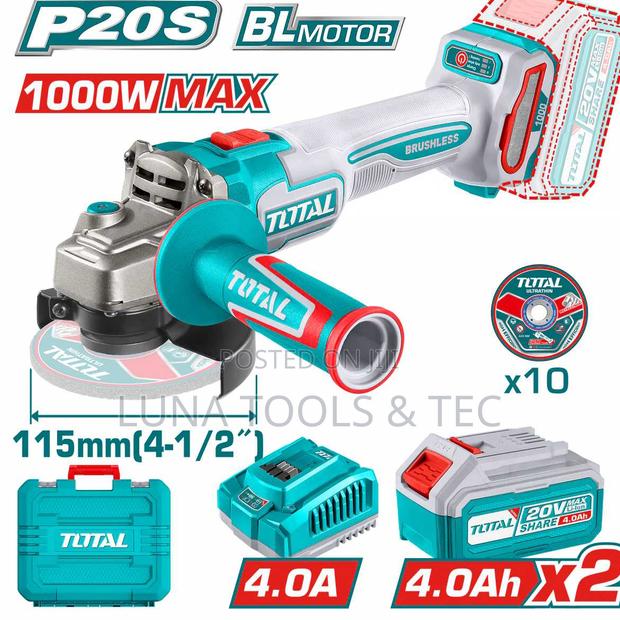 Quality Total Tagli271532 Cordless Angle Grinder 1000w