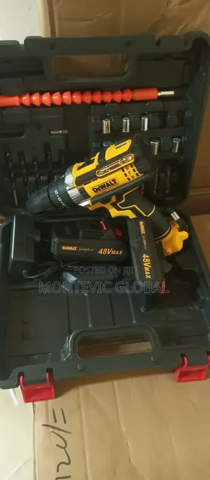 Dewalt Drill 48v With 2 Batteries