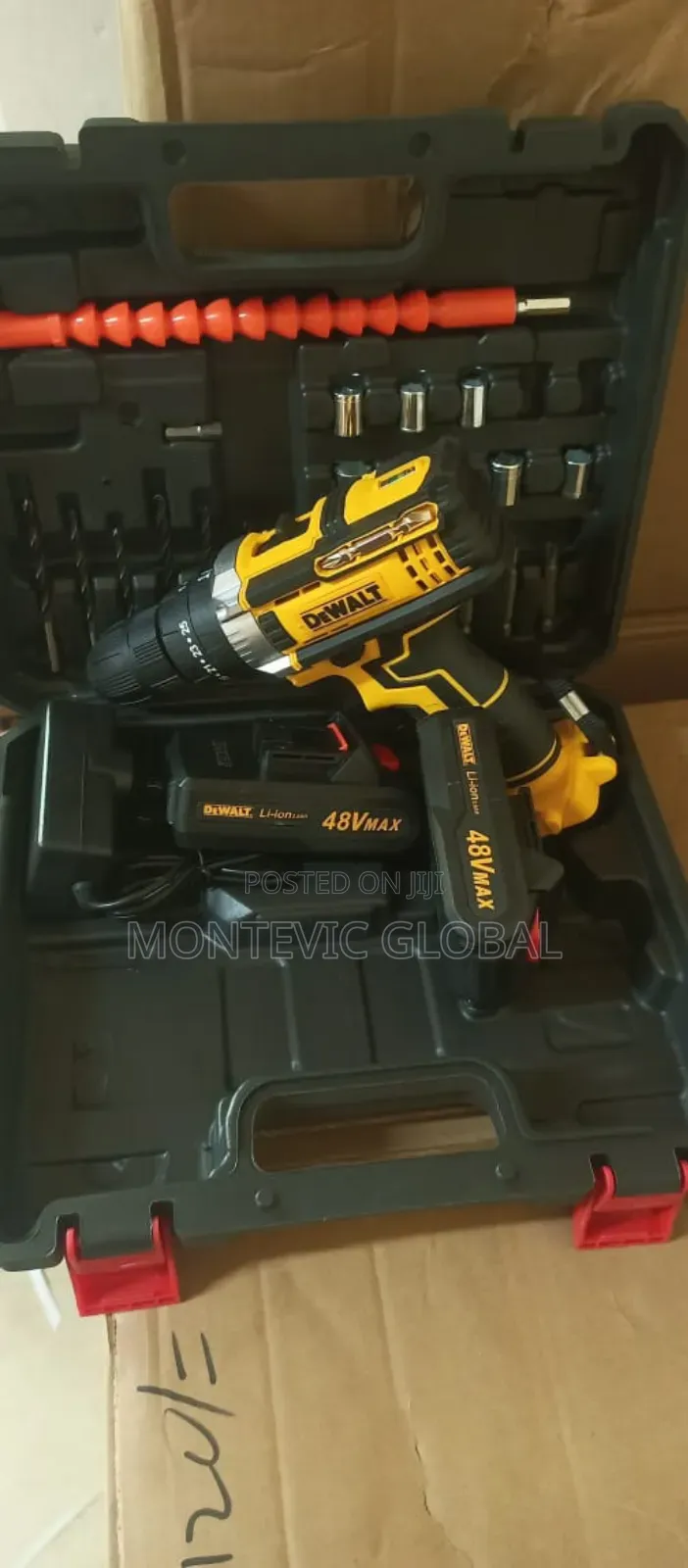 Dewalt Drill 48v With 2 Batteries
