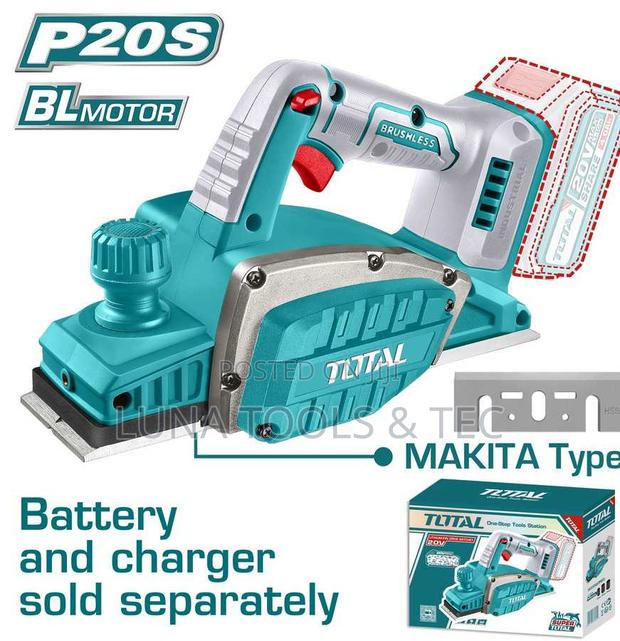 Total Trli20401 Cordless Planer Voltage:20v