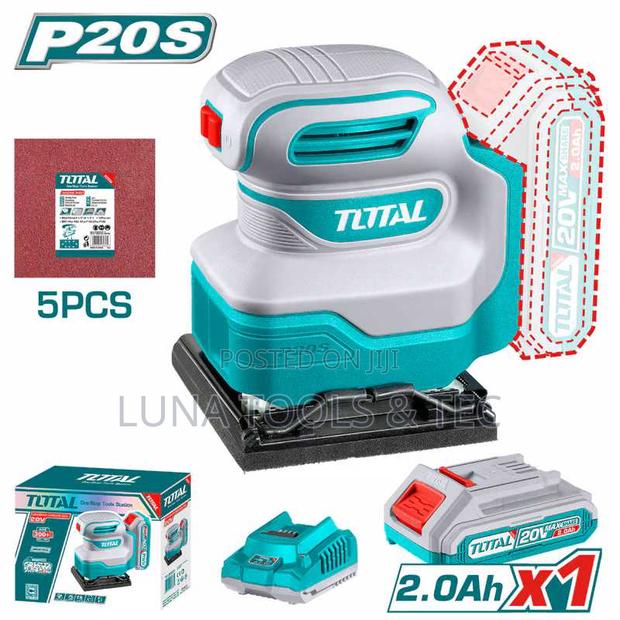 Total Tshsli20141 Cordless Sheet Sander Voltage:20v