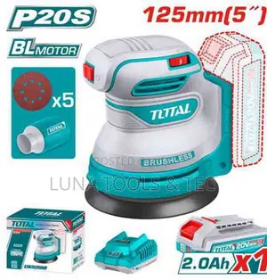 Total Trosli20021 Cordless Random Orbit Sander 20v 125mm