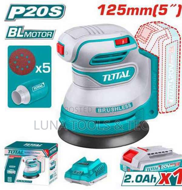 Total Trosli20021 Cordless Random Orbit Sander 20v 125mm