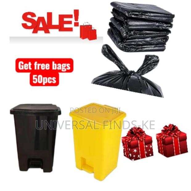 30 Litres Pedal Bin + Waste Bag