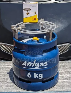 Empty and Refilled Gas Cylinders