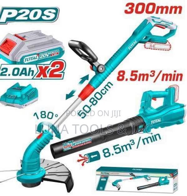 Total Tosli23024 Cordless 2 PCS Combo Kit 20v