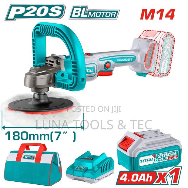 Total Tapli20181 Cordless Polisher 20v