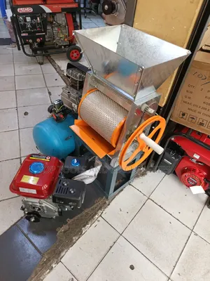 Complete Coffee Pulper Machine Combo With 8.0hp Petrol Engine