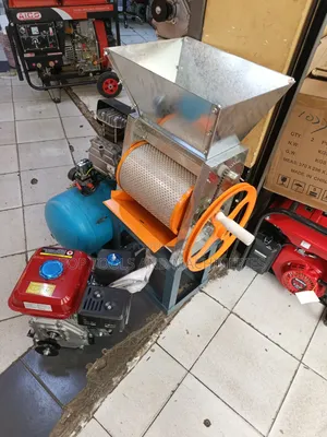 Complete Coffee Pulper Machine Combo With 8.0hp Petrol Engine