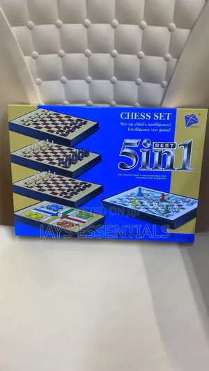 5-in-1 Chess Board Game