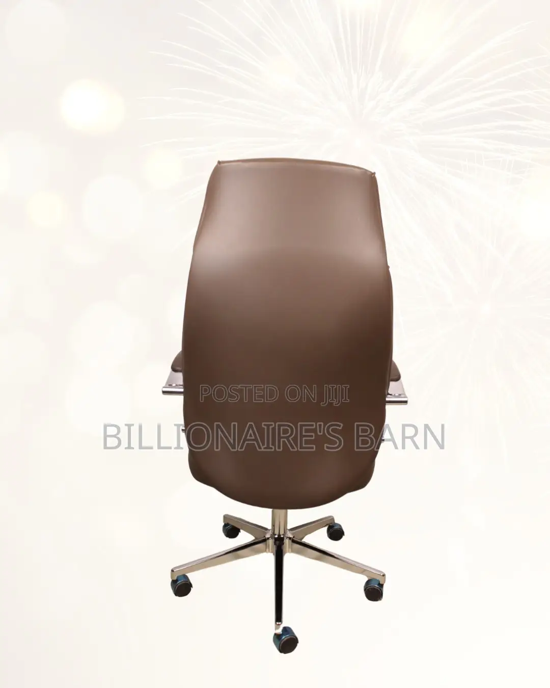 Brown Executive Office Chair|Clean Executive Look for Modern Offices |