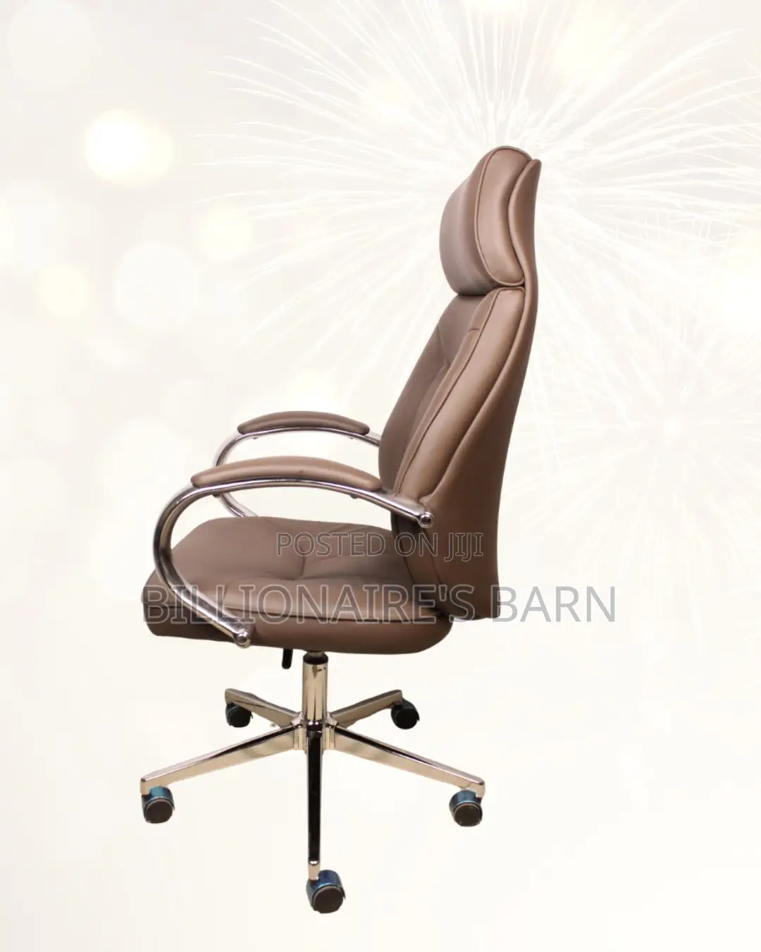 Brown Executive Office Chair|Clean Executive Look for Modern Offices |
