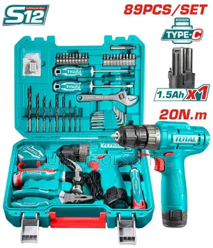 Heavy Duty Total Thkthp10892 89 PCS Tools Set