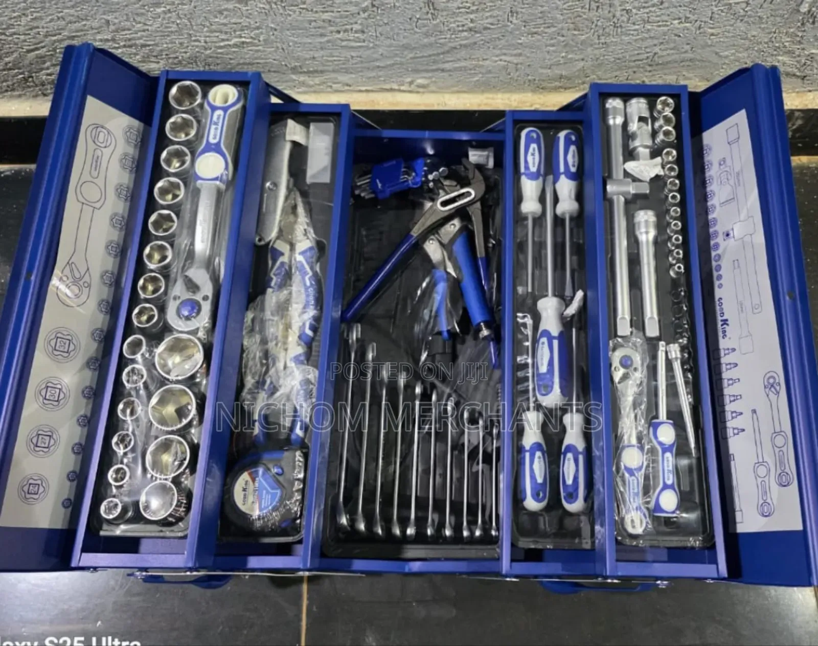 Goodking 85pcs Metallic Toolbox/85pcs Mechanical Toolbox