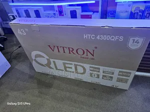 Vitron 43 Inch Qled Smart Tv
2026 Model