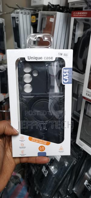 Senky Samsung Galaxy A55 5g Camshield Magsafe Ring Holder Armor Case - thumbnail 2