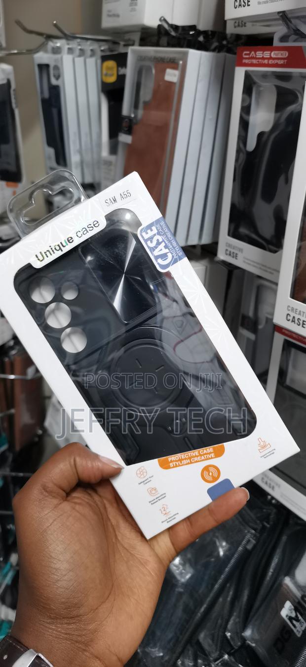 Senky Samsung Galaxy A55 5g Camshield Magsafe Ring Holder Armor Case - thumbnail 3