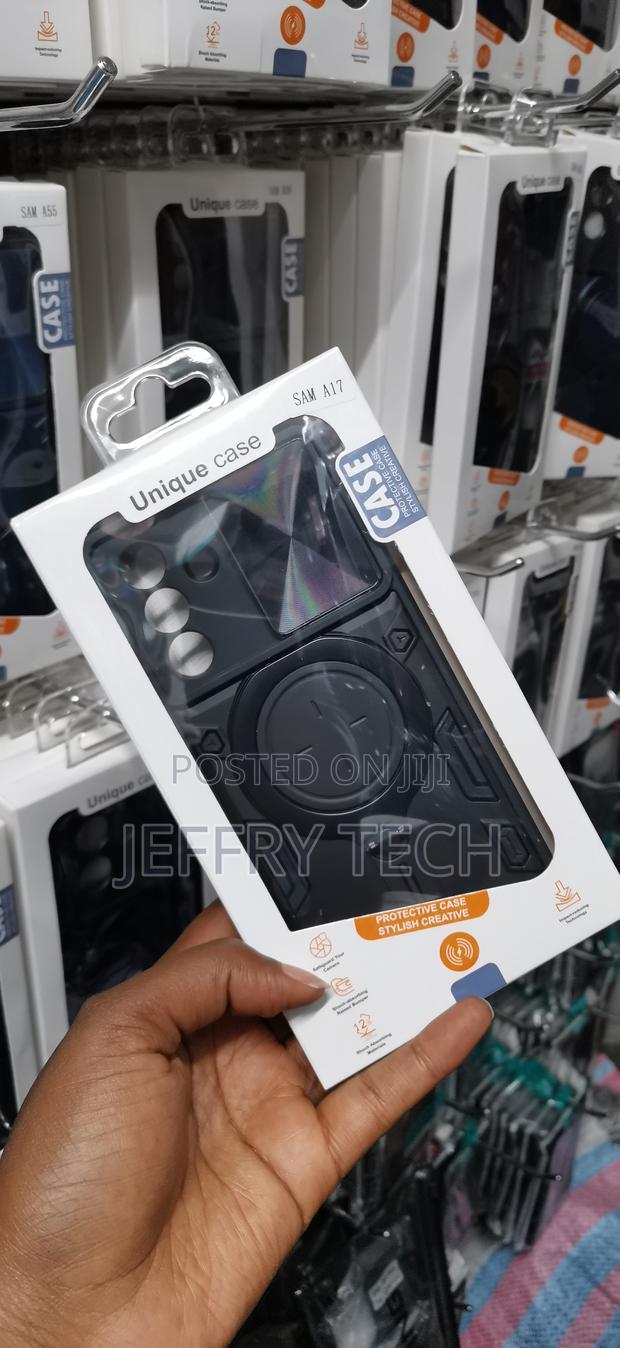 Carst Samsung Galaxy A17 Magsafe Ring Camera Lens Slide Hard Case - thumbnail 3