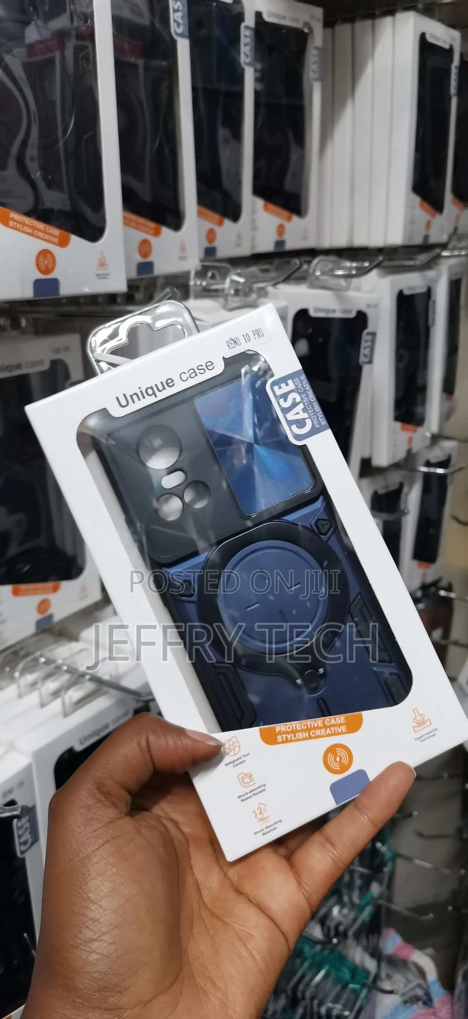 Kawer Oppo Reno 10 Pro 5g Case,Sliding Camera Lens Magsafe Ring