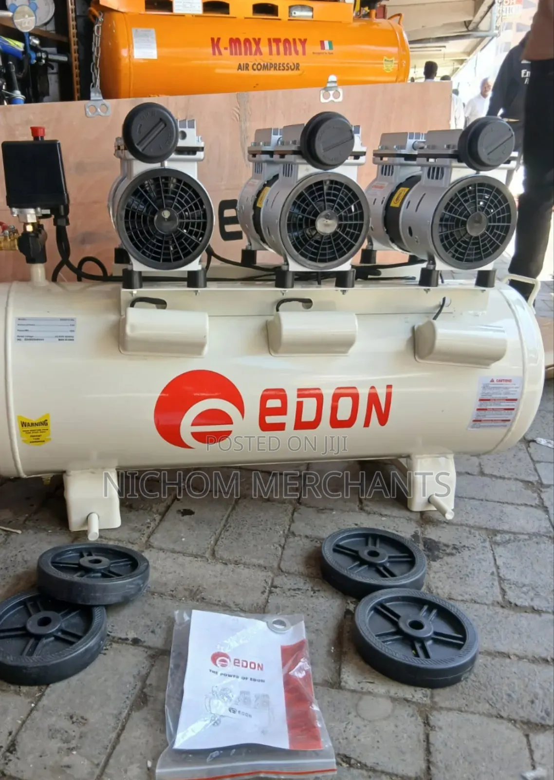 Edon 100litres Silent Air Compressor/Edon Air Compressor