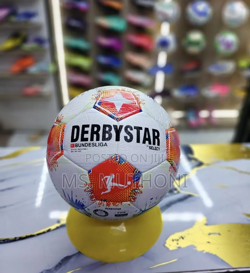 Size 5 Tubeless Select 2025-26 Derbystar Bundesliga Replica  Ball.