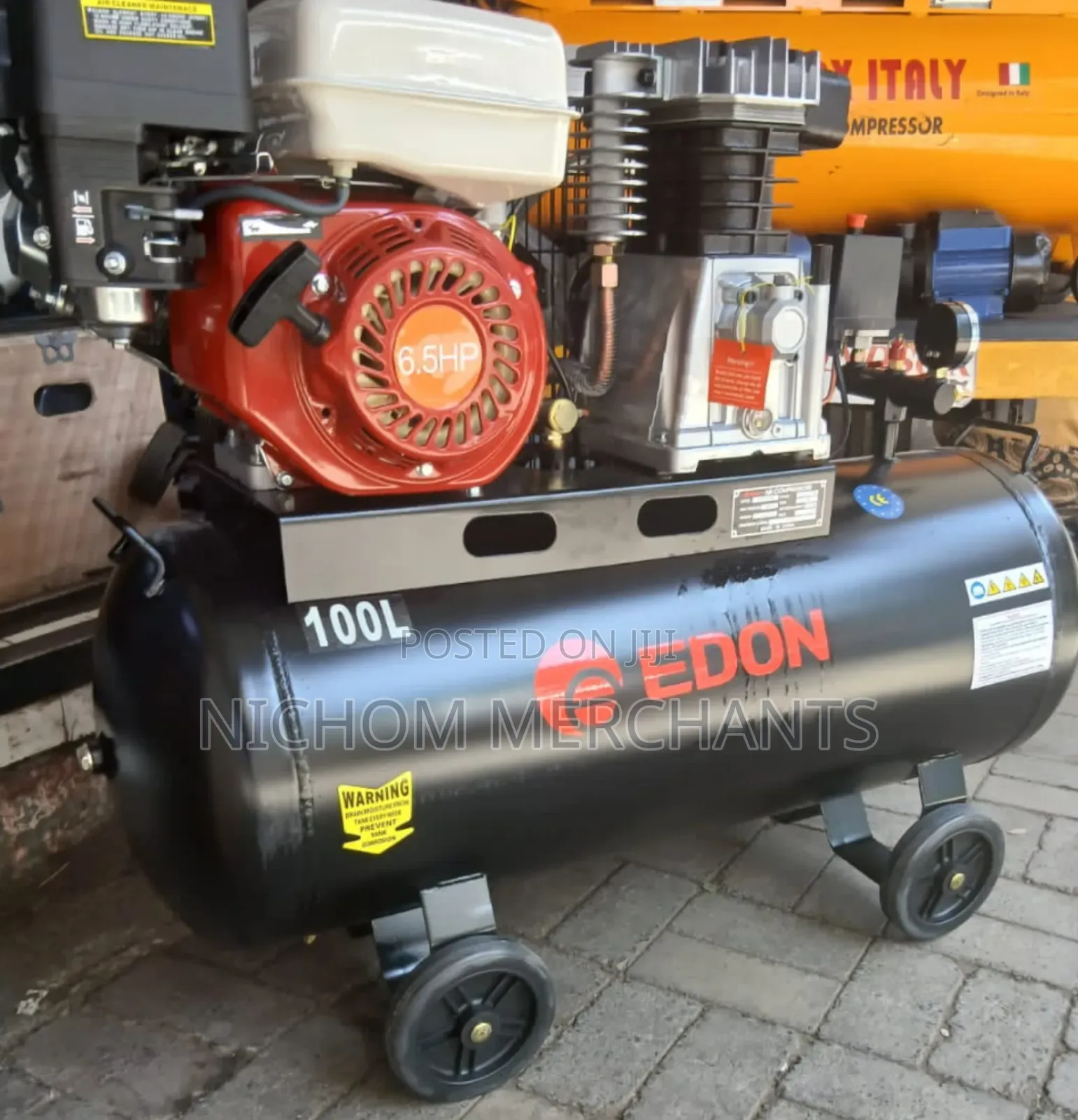 Edon 100ltrs Gasoline Air Compressor/Edon 100ltrs Air Compressor