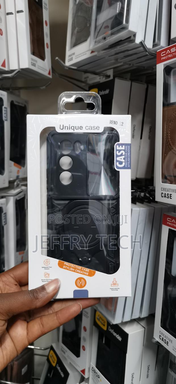 Donki Oppo Reno 12 Ring Magsafe Hard Case With Sliding Camshield - main view