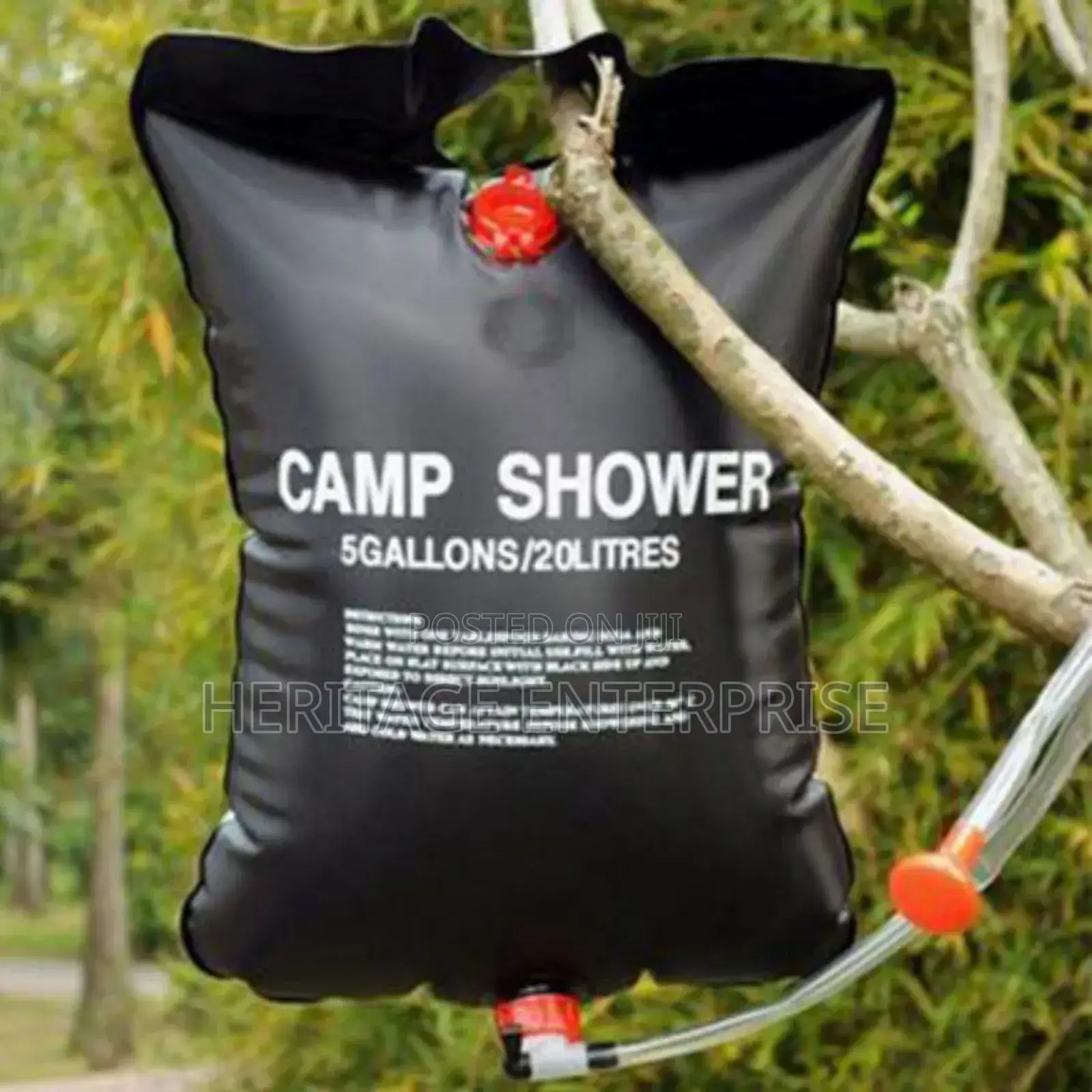 Camping Shower Water Bag For Outdoor Traveling Hiking Summer