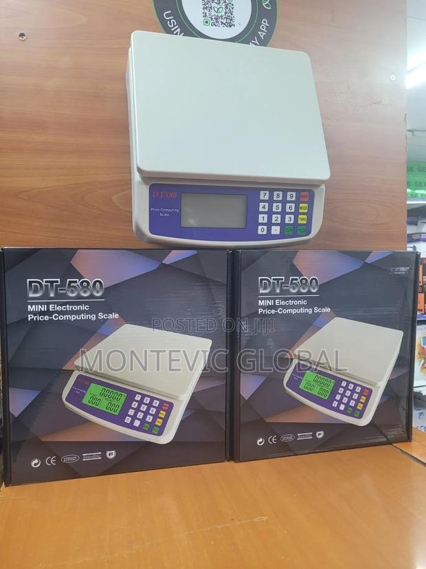 Dt 580 Minicomputing Weghing Scale - main view