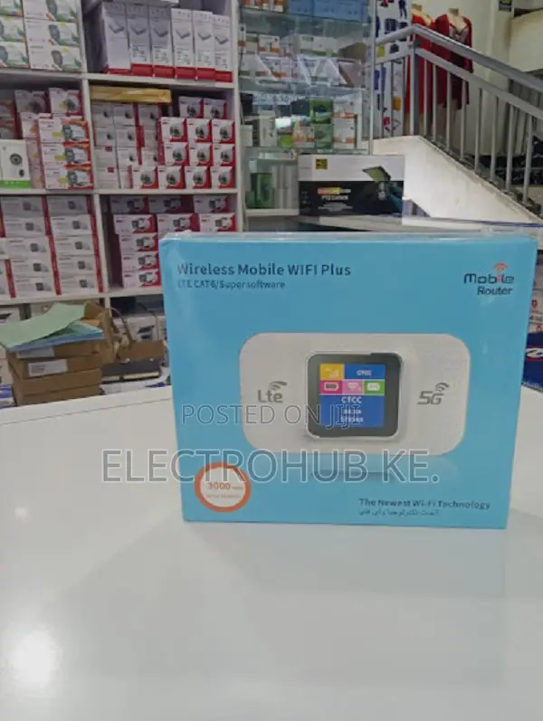 Mini 4g Lte Mobile Hotspot Router (Mifi)