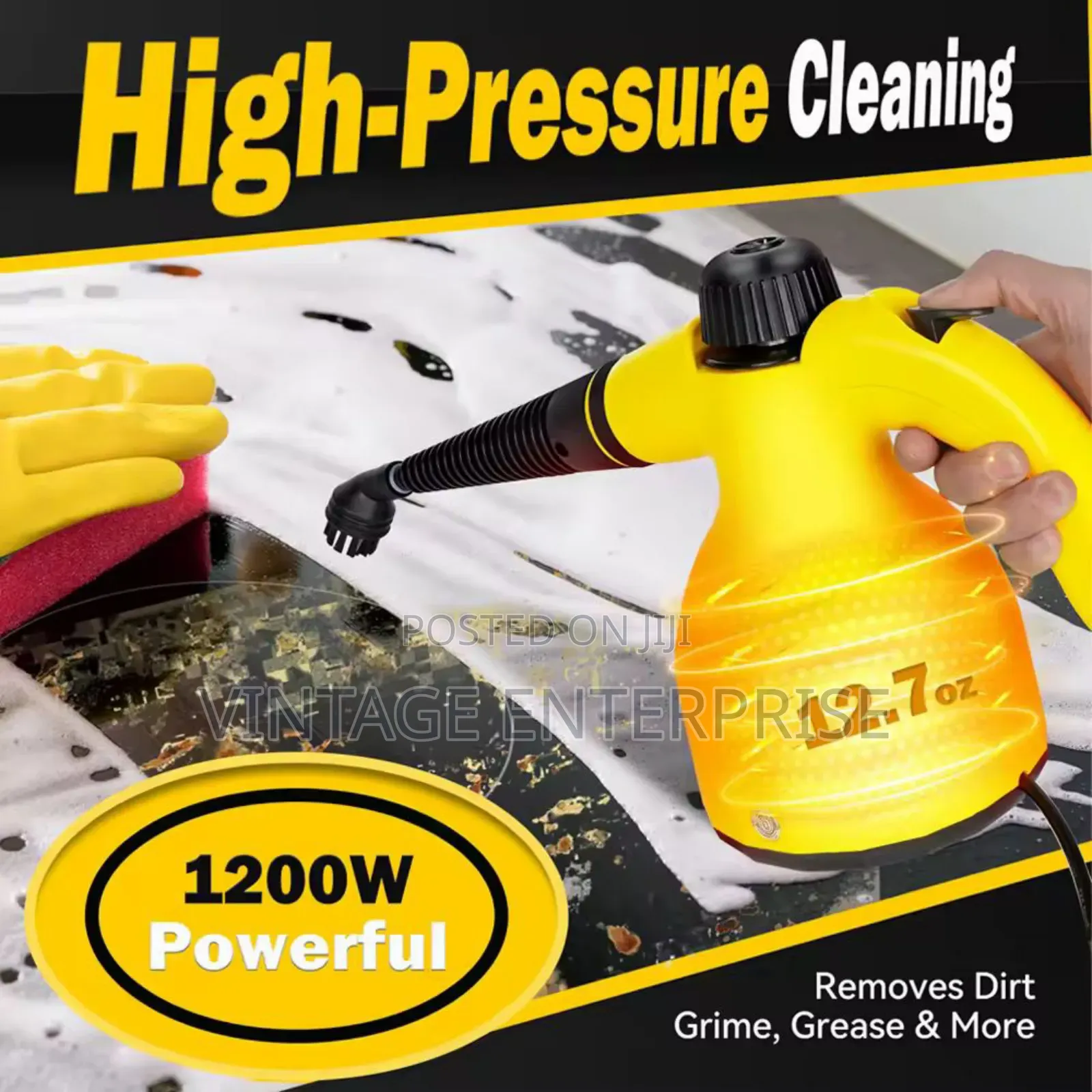 High-Pressure Steam Cleaner