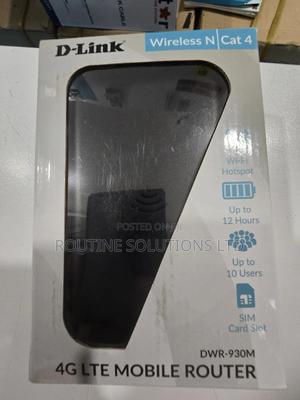 Dlink 4g Lte Mobile Router DWR-930m Black - thumbnail 2