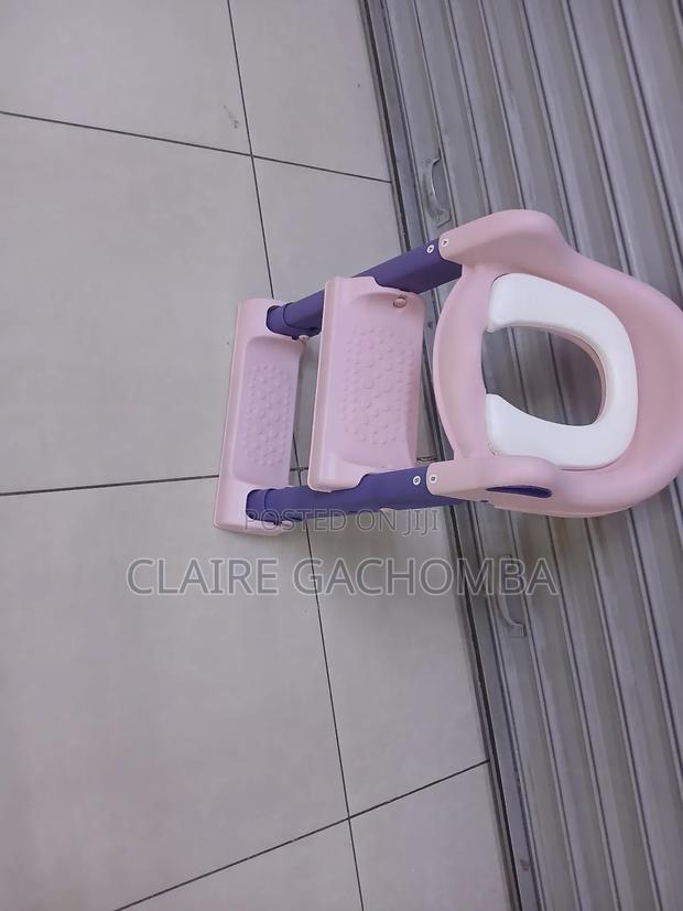 Toilet Trainer With Step Stool / Toilet Ladder - main view