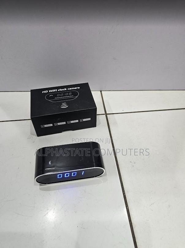 Digital Alarm Clock Hidden Camera Hd Wifi Surveillance Camera