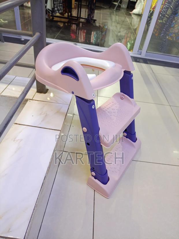 Pink Purple Potty Ladder - main view