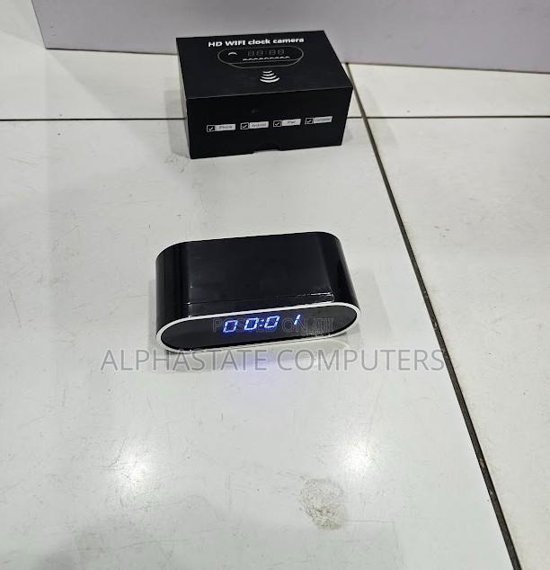 Wireless Hidden Camera Alarm Clock With Hd Video and Night Vision - main view