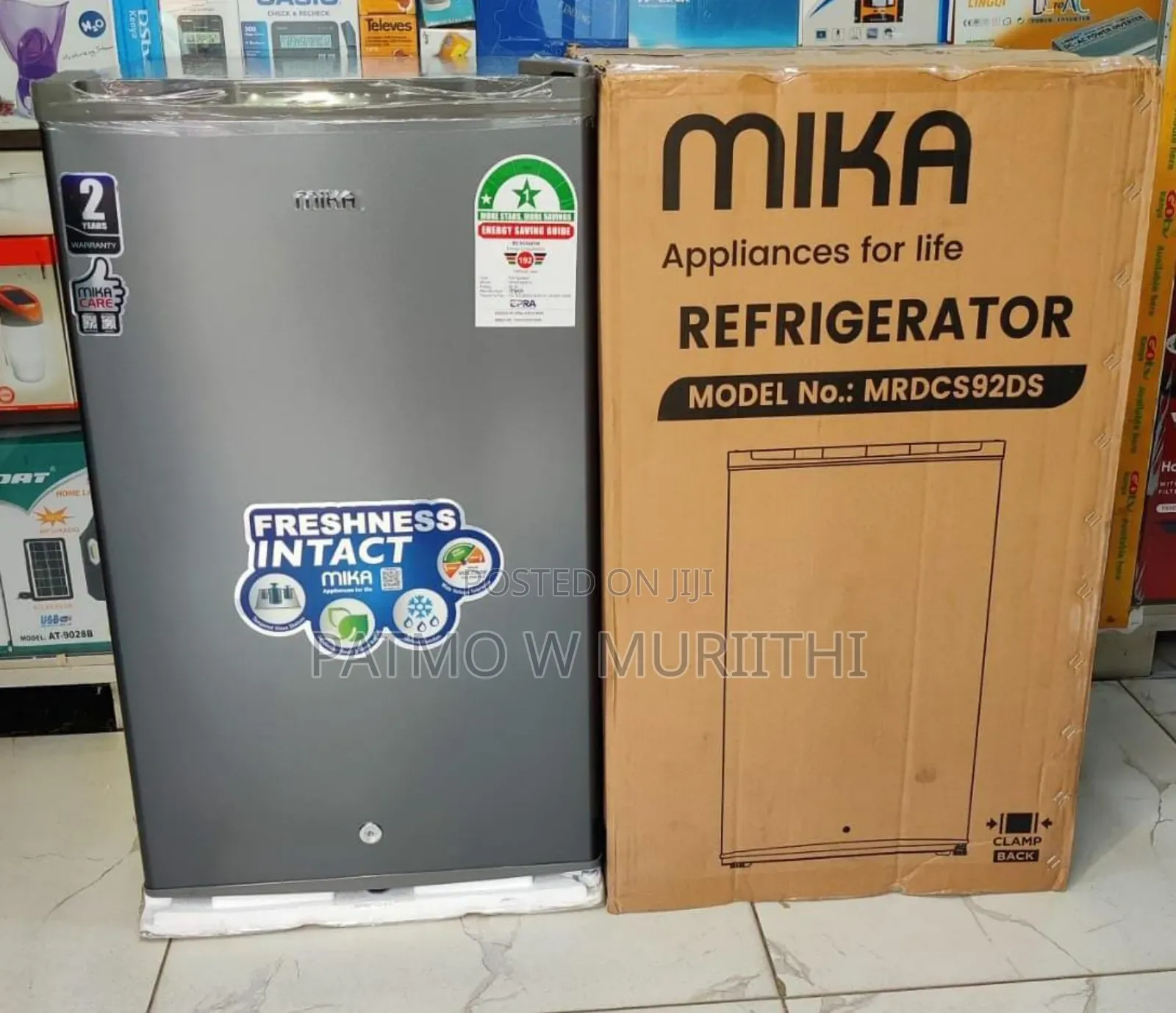 Mika 92 Litres Single Door Refrigerator