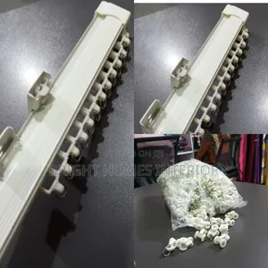 Modernized Single Window Curtain Rail