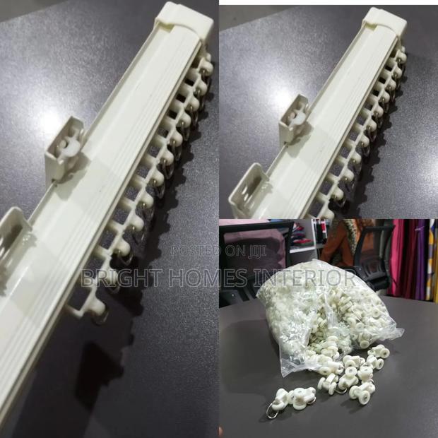 Modernized Single Window Curtain Rail