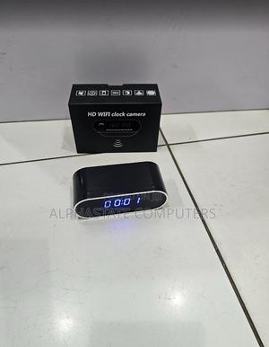 Digital Alarm Clock Camera Hd Wifi Home Surveillance Device - thumbnail 2