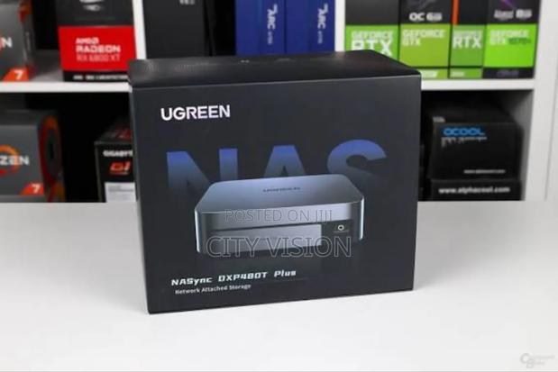 Ugreen Nasync Dxp480t Plus 4-Slot Network Attached Storage - main view