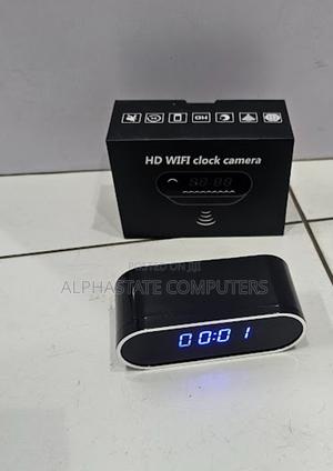 Smart Wifi Clock Camera With Hidden Lens and Video Recording - thumbnail 2