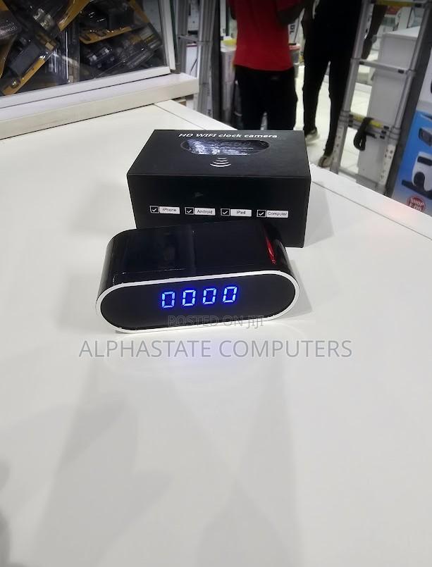 Wireless Digital Clock Hidden Camera With Hd Video Surveillance - main view