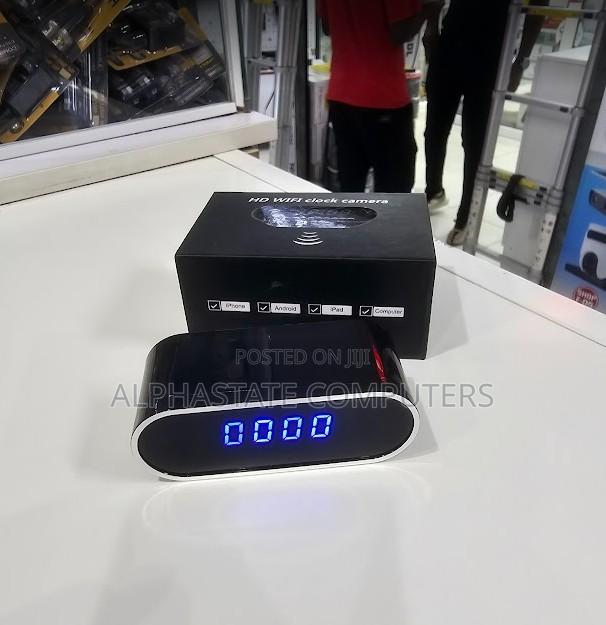 Hd Wifi Clock Camera for Indoor Home and Office Monitoring